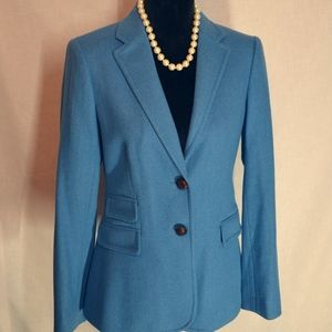 J.Crew Light Blue Wool Coat